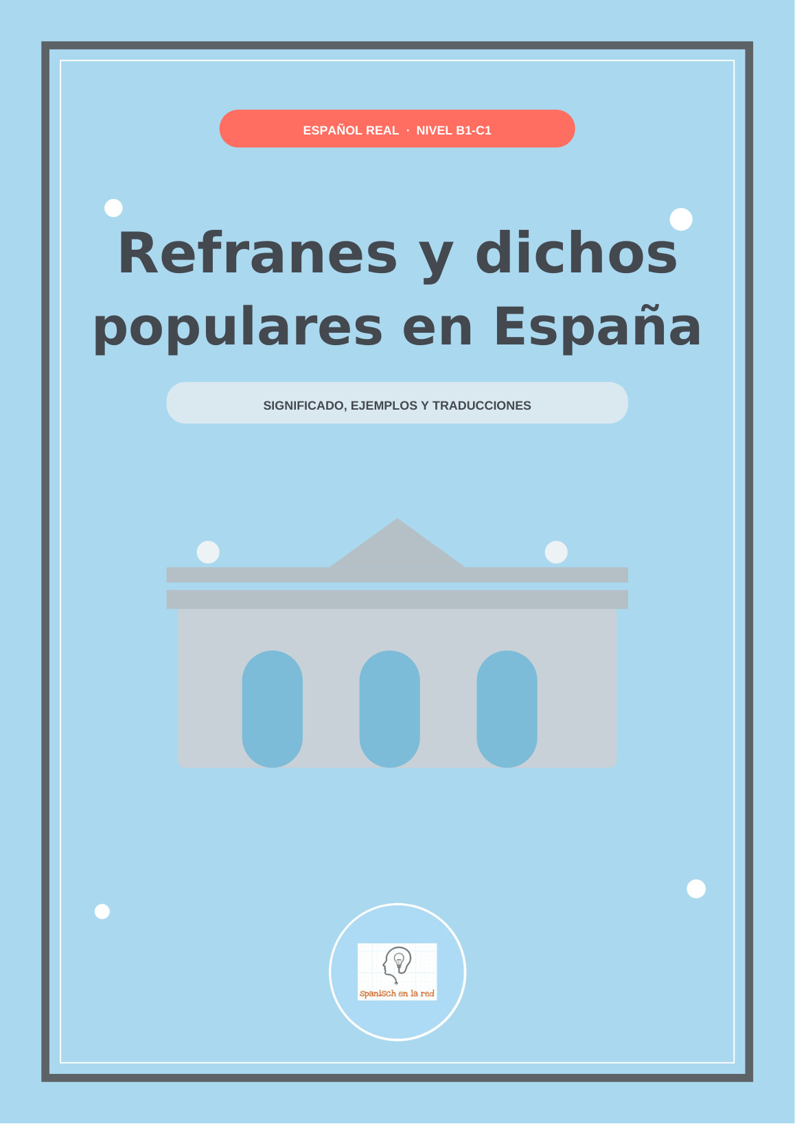 Portada del PDF gratuito: 100 refranes y dichos populares en España